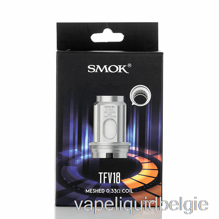 Vape België Smok Tfv18 Vervangende Spoelen 0.33ohm Single Mesh Spoelen